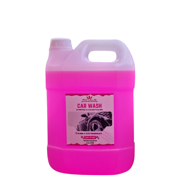 ROYALS CAR WASH SHAMPOO & CONDITIONER 2.5LTR