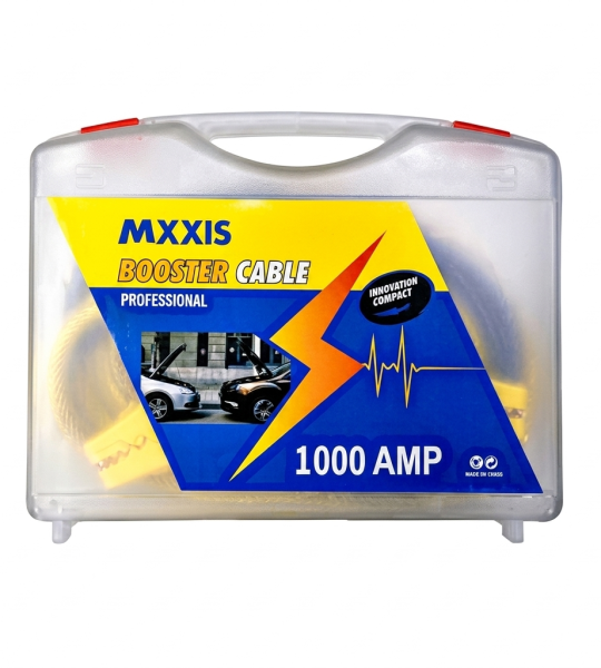 MAXXIS HEAVY DUTY CAR BOOSTER CABLE JUMPER START WIRES – 1000AMP - 19ft