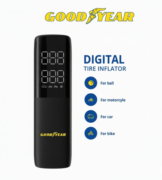 GOOD YEAR DIGITAL TIRE INFLATOR