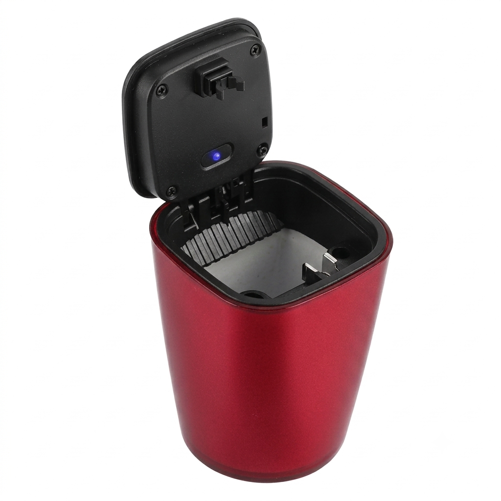 CAR ASHTRAY WITH BLUE LIGHT
