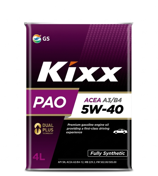 KIXX 5W-40 PAO API SN