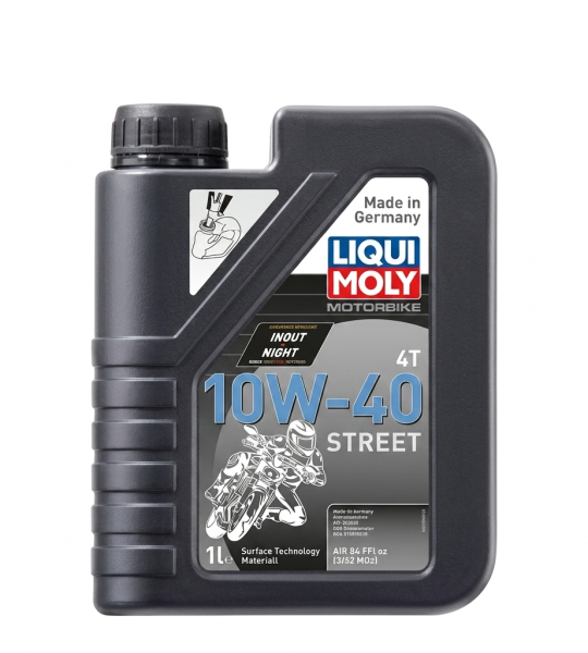 LIQUI MOLY 4T STREET 10W-40 API SN PLUS