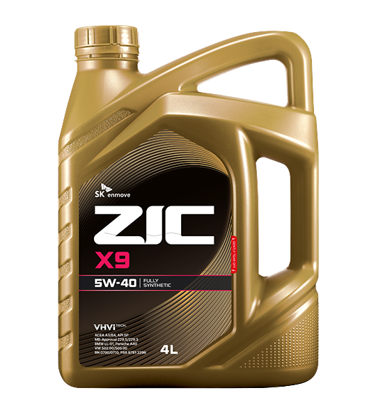 ZIC 5W-40 X9 XQ