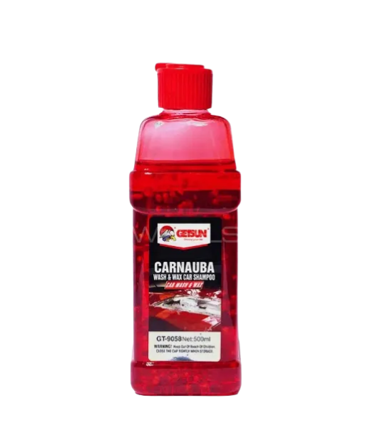 Getsun Carnauba Wash And Wax Shampoo 500ML