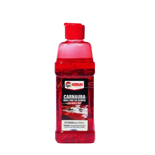Getsun Carnauba Wash And Wax Shampoo 500ML