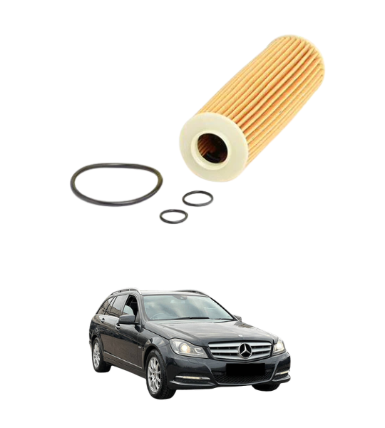 MERCEDES C180 2012 OIL FILTER