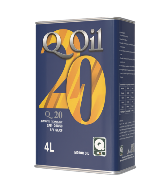 Q OIL Q20 20W-50 SF