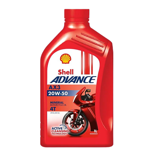 SHELL ADVANCE 4T AX3 20W-50