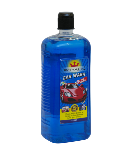 ROYALS CAR WASH SHAMPOO BLUE 1LTR