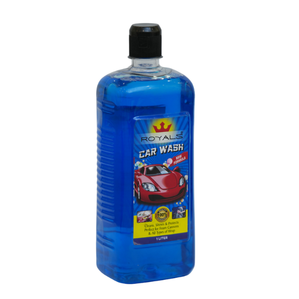 ROYALS CAR WASH SHAMPOO BLUE 1LTR